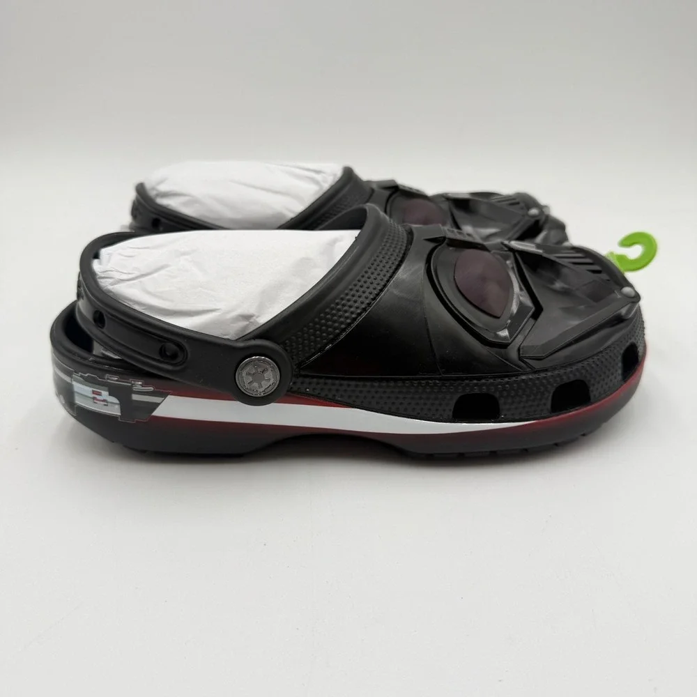 Crocs STAR WARS Darth Vader Classic Clog Men's Size 7/ Women's 9 Unisex NEW